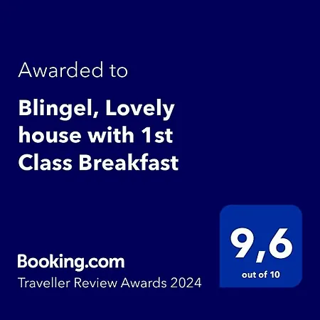 Blingel, Lovely House With 1st Class Breakfast Blingel